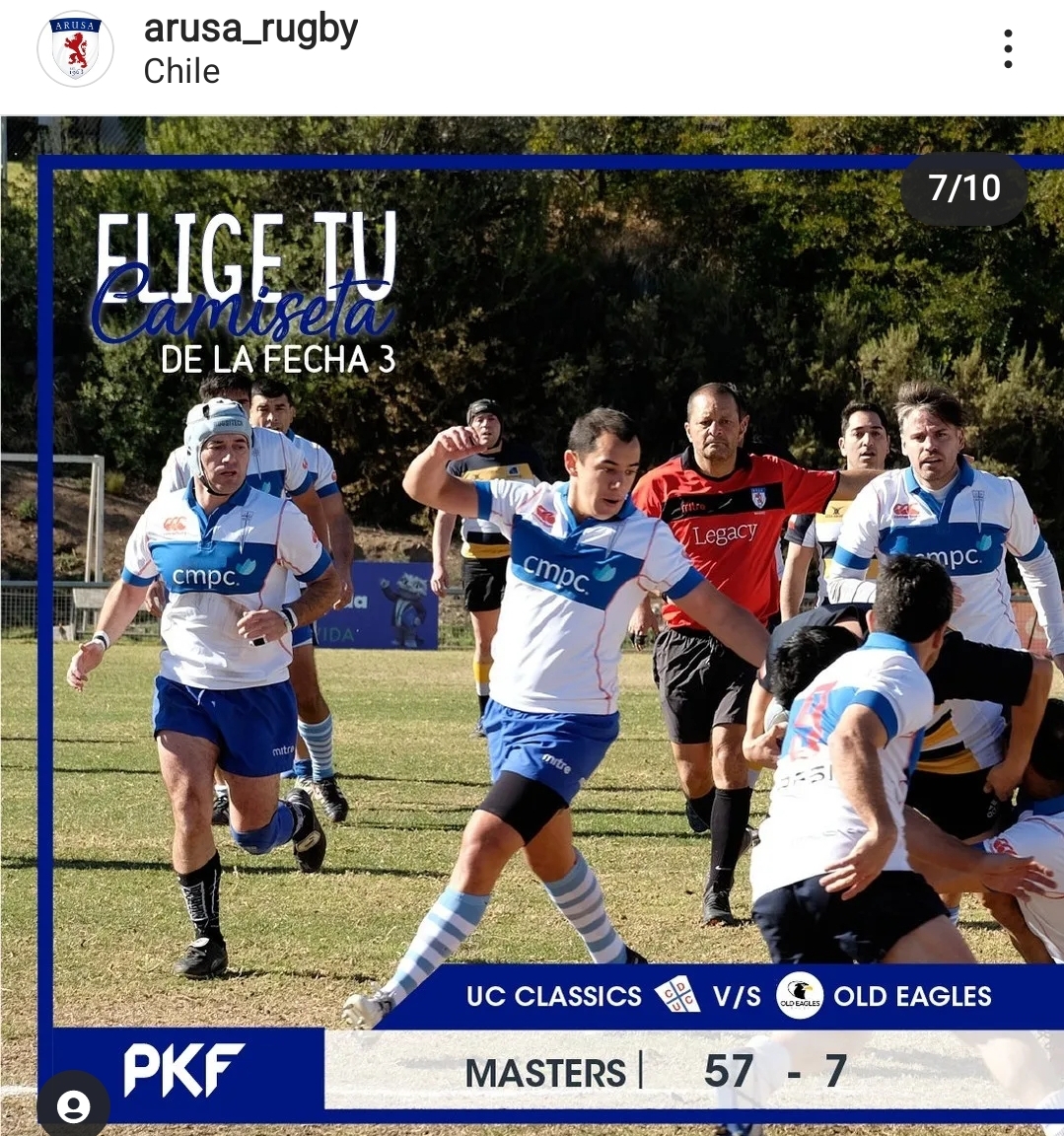 ¡Seguimos apoyando al Rugby en Chile!